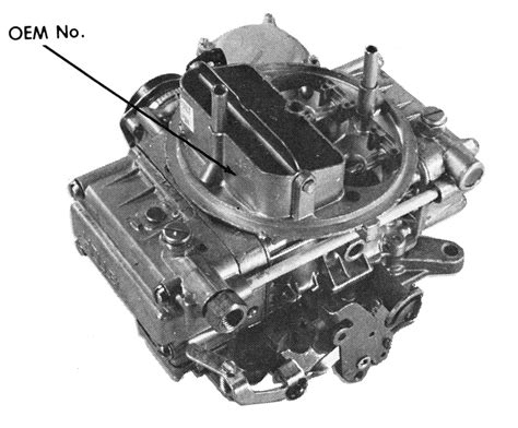 It is a Motorcraft carb. . Holley carburetor list numbers